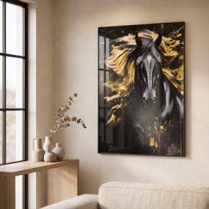 Golden Stallion Luxe Canvas