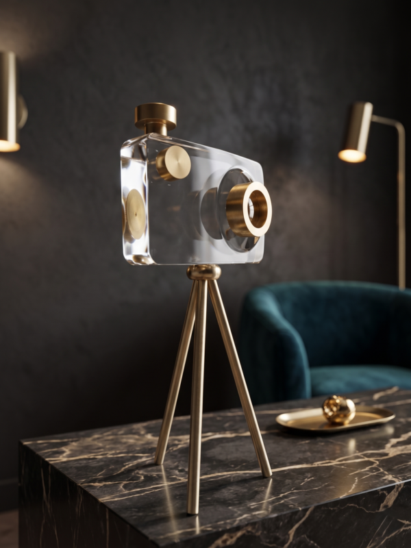 Crystal Camera Decorative