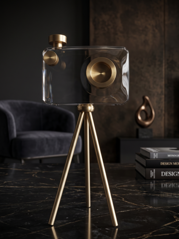 Crystal Camera Decorative
