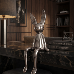 Luna Bunny Sculpture