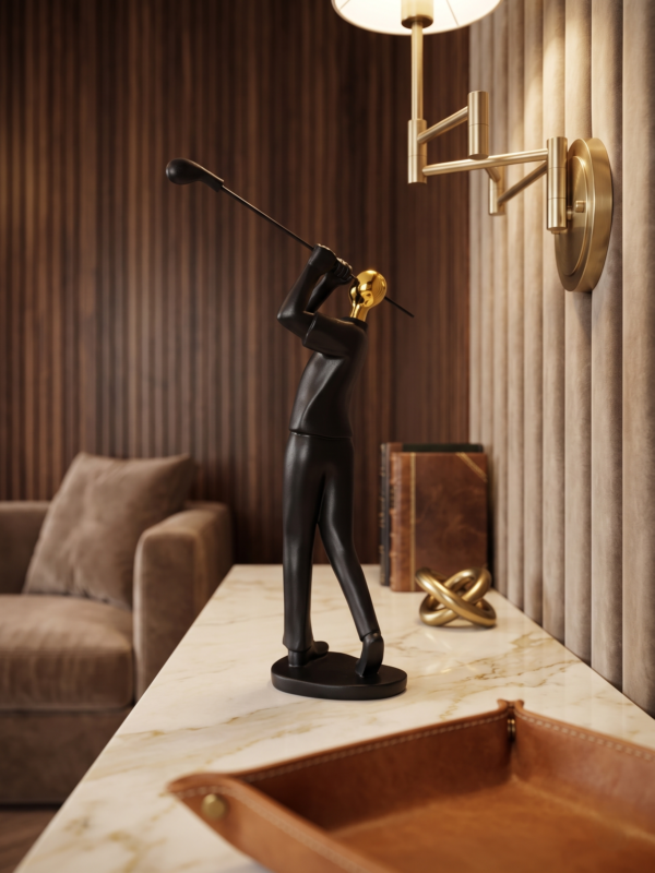 Golf Player Figurine