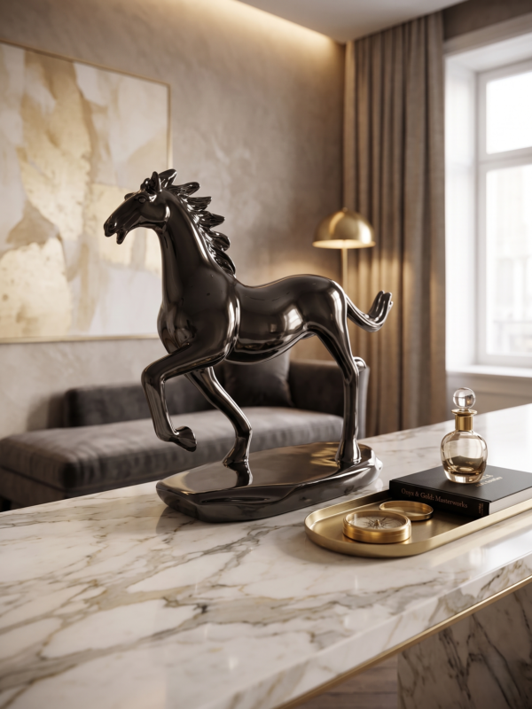 Noble Stride Horse Sculpture