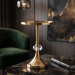 Golden Elegance Dessert Stand