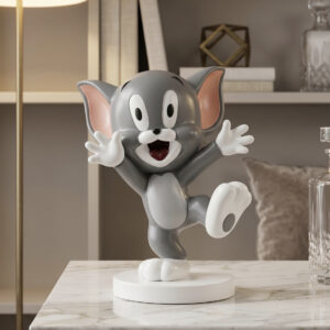 Joyful Kitty Art Statue