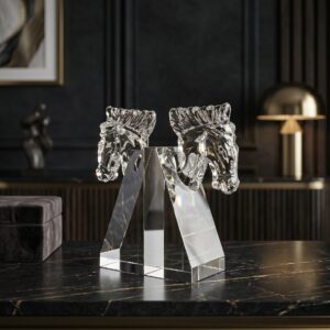 Crystal Harmony Horse Sculpture