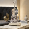 Melodic Elegance Violin Statue