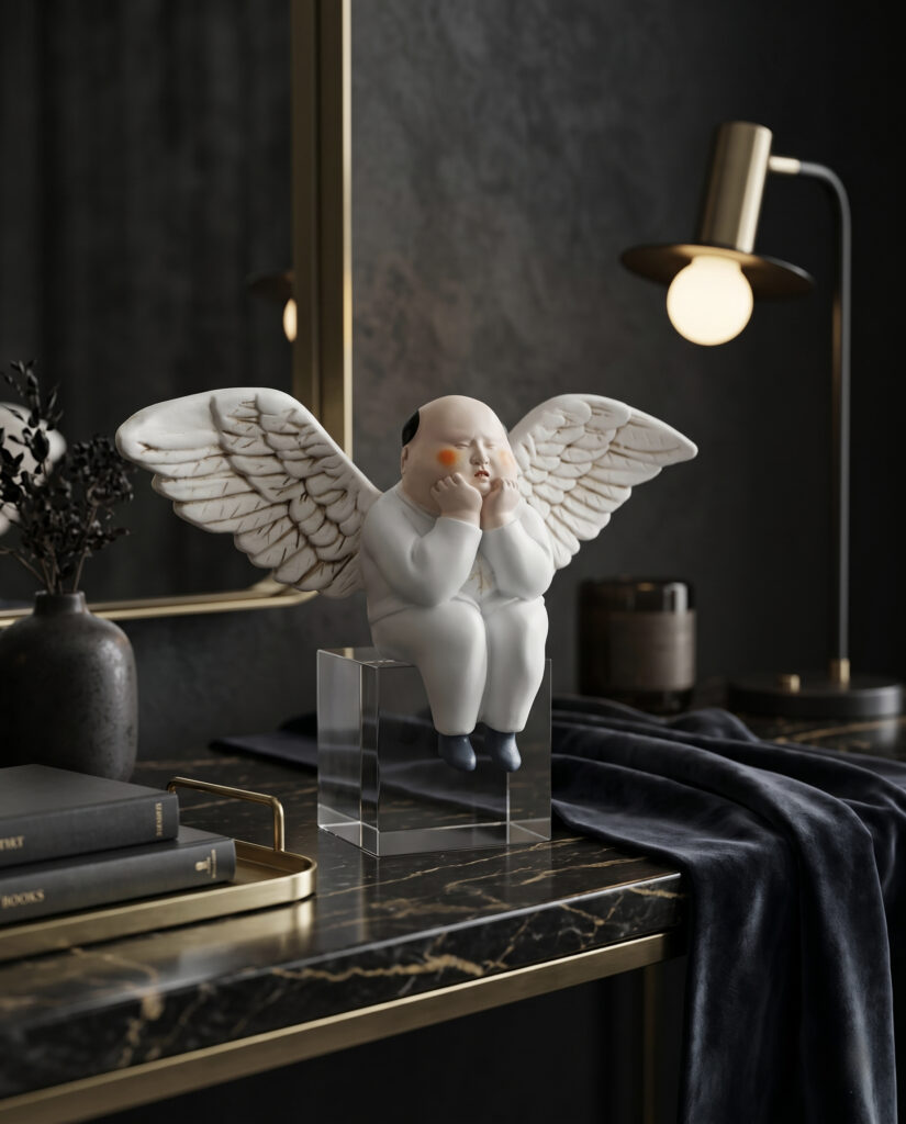 Guardian Angel Art Statue