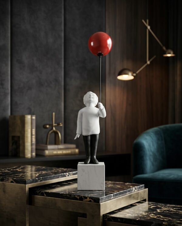 Balloon Dreamer Decorative Statue