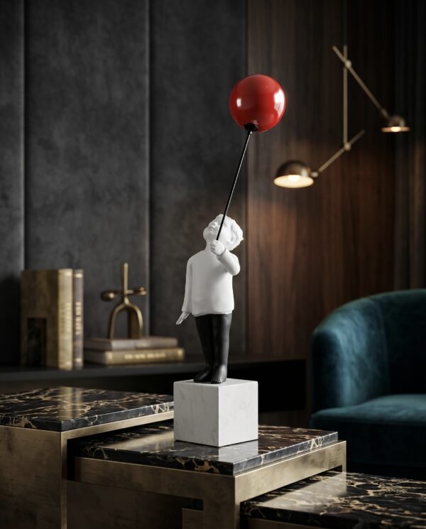 Balloon Dreamer Decorative Statue