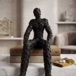 Mosaic Reflection Sculpture