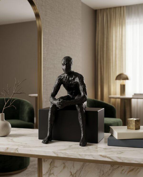 Meditative Form Statue