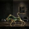 Royal Emerald Bull Statue