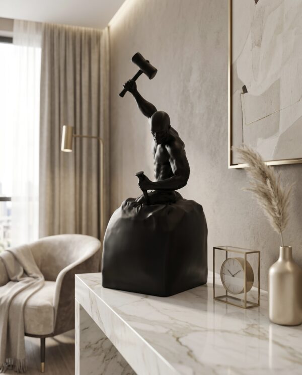 Hammer of Determination Statue