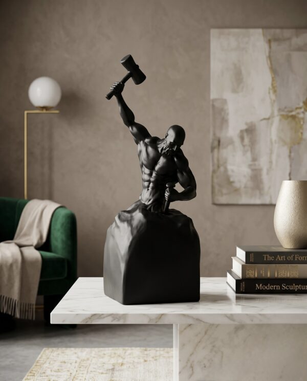 Hammer of Determination Statue