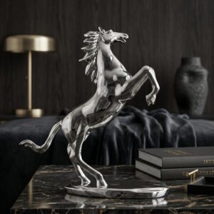 Royal Rearing Horse Statue