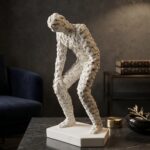 Pixel Human Decorative Statue