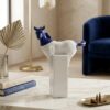 Azure Stallion Decorative Sculpture