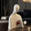 Modern Heart Soul Decorative Statue