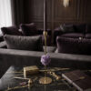 Elegant Crystal Taper Candle Holder