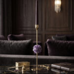 Elegant Crystal Taper Candle Holder