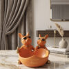 Modern Pig Couple Decorative Tray