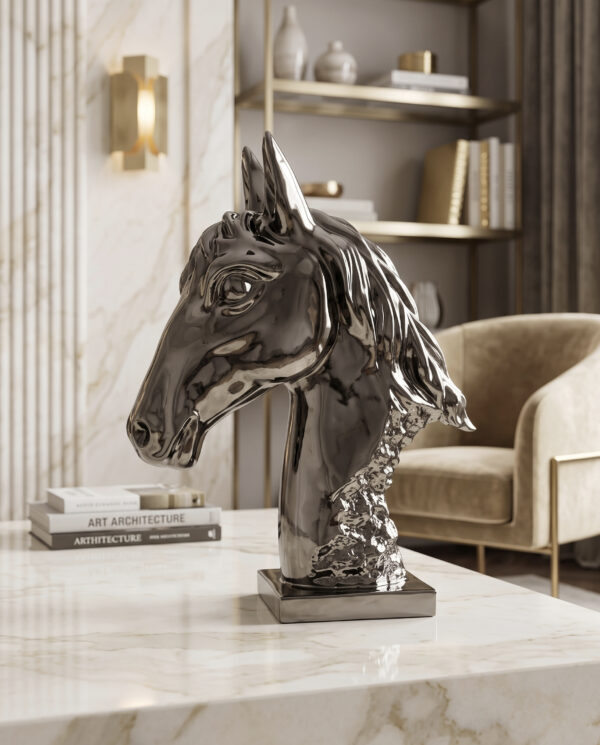 Royal Stallion Decorative Statue