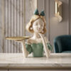 Modern Lady Decorative Tray