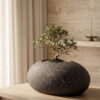 Modern Stone Bonsai Planter