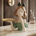 Modern Lady Decorative Tray