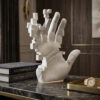 Modern White Hand Decorative Statue